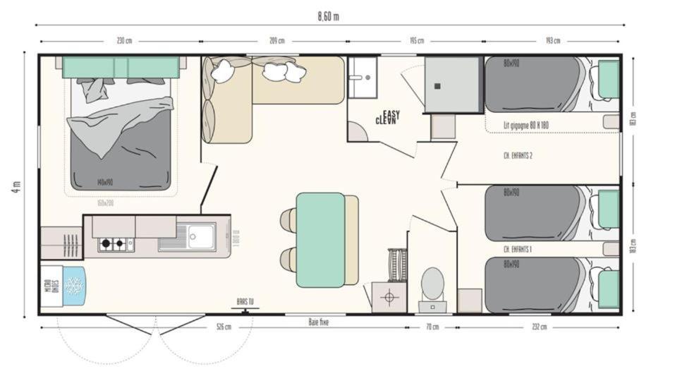 Mobil Home 5-6 Personnes Carry Le Rouet Kültér fotó